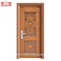 Les portes en acier de sécurité de haute résistance en acier inoxydable conçoivent des portes intérieures en acier de conception de porte pour la maison